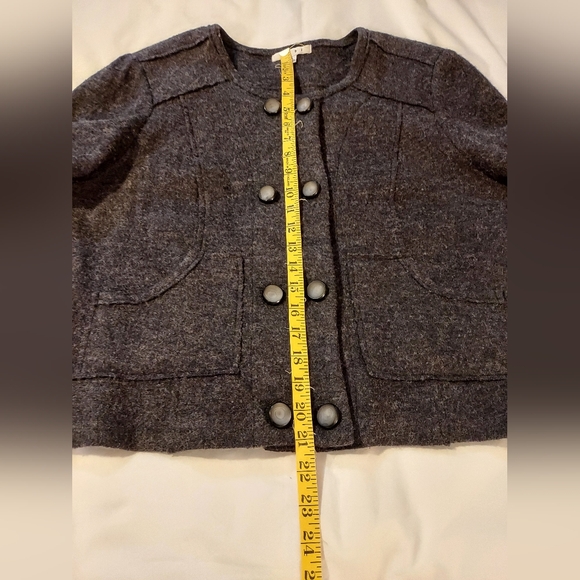 CAbi Black Wool Double Breasted Jacket - Picture 8 of 8